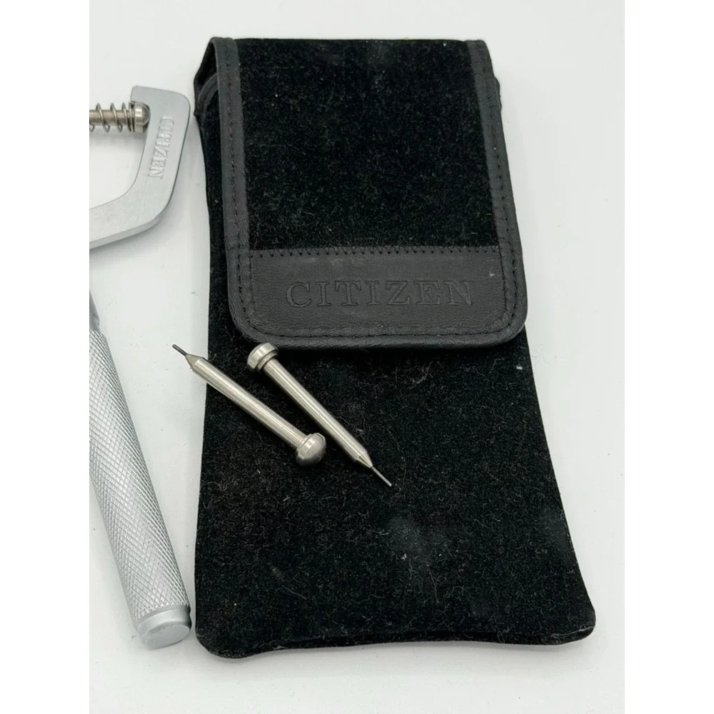 Citizen Watch Band Link Removal Sizing Tool Kit Pin Punches With Pouch